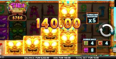 Tiki Infinity Reels Megaways: Multiplicadores