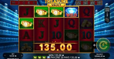 Treasure Vault: Ganancias