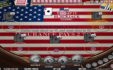 Trump It Blackjack en línea