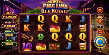 Ultimate Fire Link Rue Royale: Máquina tragaperras