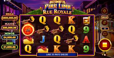 Ultimate Fire Link Rue Royale: Ganancias