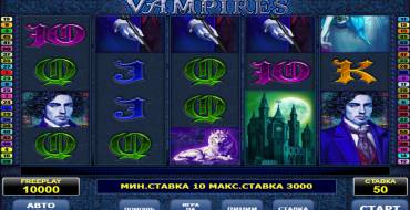 Vampires: Máquina tragaperras