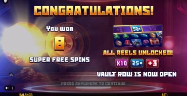 Vault Squad: Giros gratis