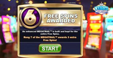 Vegas Rush: Tiradas gratuitas y/o re-giros