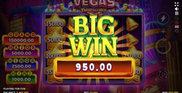 Vegas Starstruck: RUNNING WINS: Ganancias