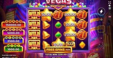 Vegas Starstruck: RUNNING WINS: Giros gratis