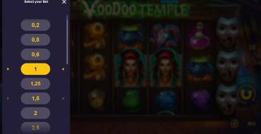 Voodoo Temple: Apuesta