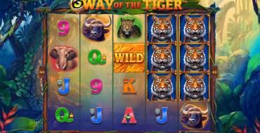 Way of the Tiger: Máquina tragaperras