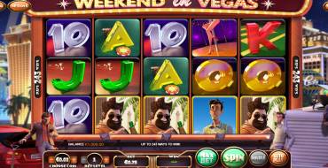 Weekend in Vegas: Máquina tragaperras