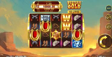 Western Gold: Máquina tragaperras