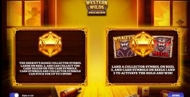 Western Wilds Hold & Win: Máquina tragaperras