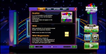 Wheel of Fortune Megaways: Reglas