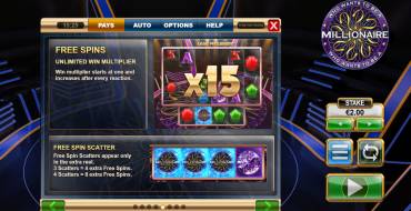 Who Wants to be a Millionaire Megaways: Tiradas gratuitas y/o re-giros