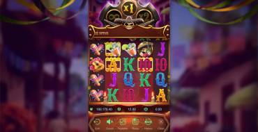 Wild Bandito: La pantalla principal del juego
