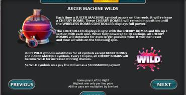 Wild Cherry Blast: Juegos de bonificación