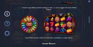 Wild Fruit Super Wheel: Características especiales