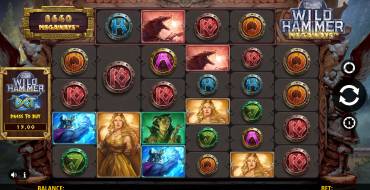 Wild Hammer Megaways: Máquina tragaperras