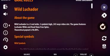Wild Luchador: Reglas