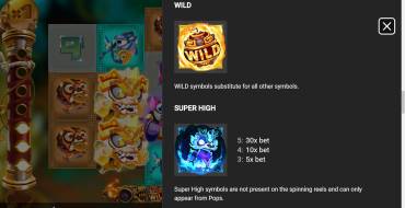 Wild Pops: Tabla de pagos