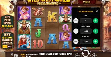 Wild West Gold Megaways: Oferta