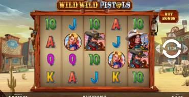 Wild Wild Pistols: Máquina tragaperras