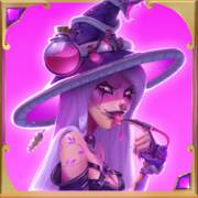 Witchy Poppins: La bruja de púrpura