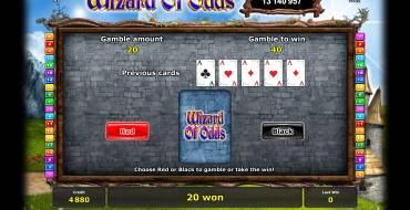 Wizard of Odds: Juego de riesgo
