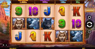 Wolf Canyon: Hold & Win: Diseño