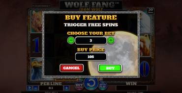 Wolf Fang Iron Wolf: Bono