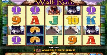 Wolf Run: Máquina tragaperras