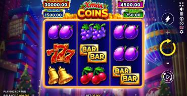 Xmas Coins: Interfaz