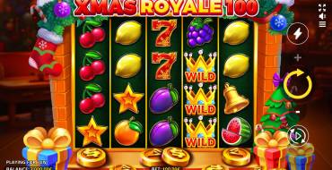 Xmas Royale 100: Interfaz
