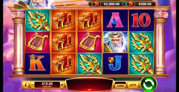 Zeus Rush Fever Deluxe: Máquina tragaperras