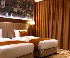 Casino Oceanus Macau: Habitación Deluxe con dos camas