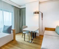 Royal Princess Members Club: 1 cama grande con balcón