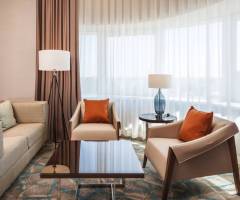 Casino at JW Marriott Bucharest Grand Hotel: Senator Suite, Suite de 1 dormitorio, 1 Rey, Sofá cama