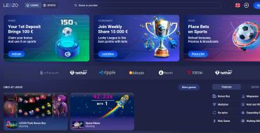 50 FS for registration on LEGZO without deposit: LEGZO