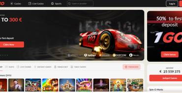 50 freespins for signing up at 1GO Casino: Casino en línea 1GO