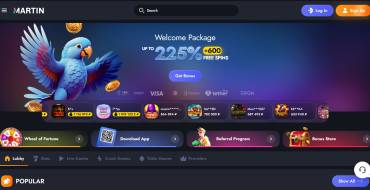 50 freespins for new players at Martin Casino: Casino en línea Martin