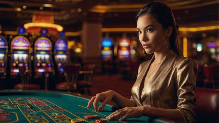 tirador angular en el casino