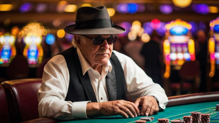 jugador con ventaja en un casino