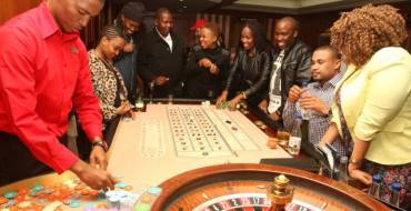 Avani Gaborone Hotel & Casino: Todos los invitados están jugando