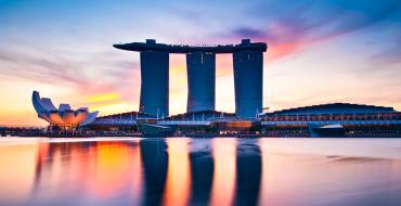 Marina Bay Sands: Vista exterior