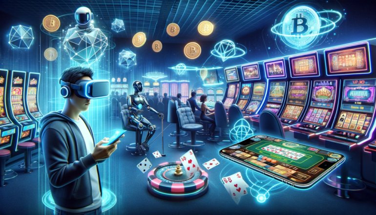 Cómo es una sala de casino en realidad virtual