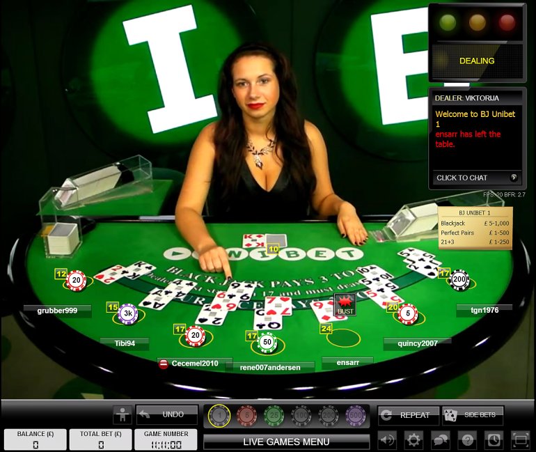 Blackjack en vivo (Blackjack en vivo)