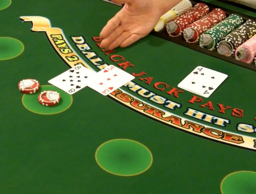 double rule in bj Double in blackjack
